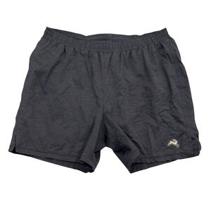 Tracksmith Mens Size Medium Gray Performance Running 5" Lined Session Shorts euc